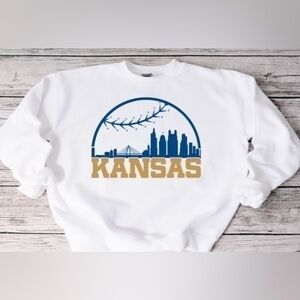 Kansas City Royals Skyline Crewneck